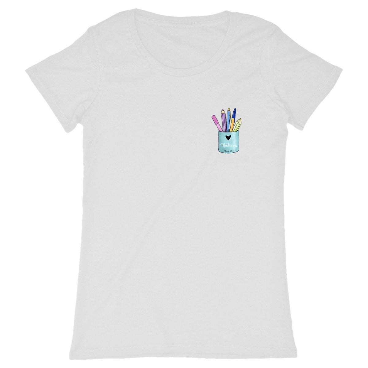 T-Shirt Femme Pot de crayons