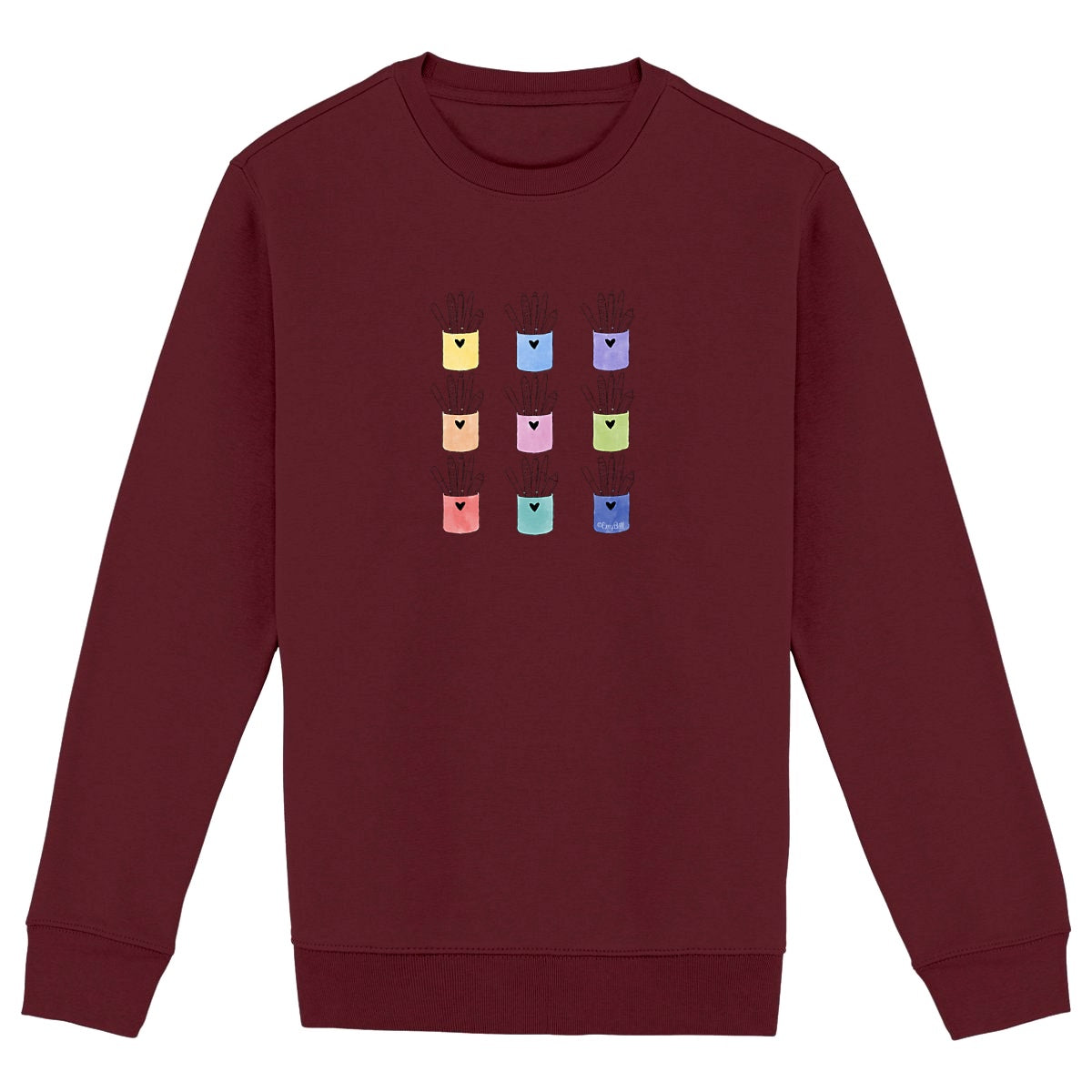 Sweat UNISEXE pot de crayons Warhol