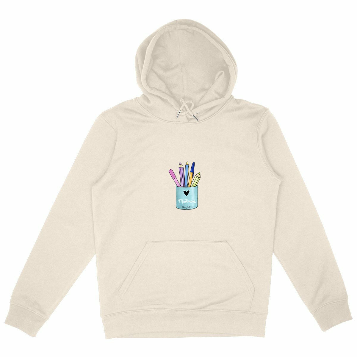 Sweat Capuche UNISEXE pot de crayons