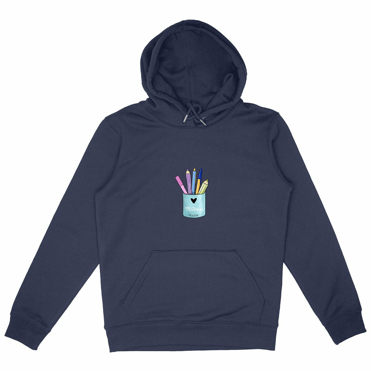 Sweat Capuche UNISEXE pot de crayons