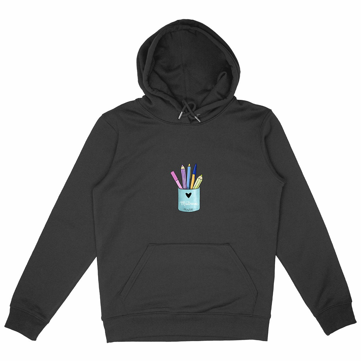 Sweat Capuche UNISEXE pot de crayons