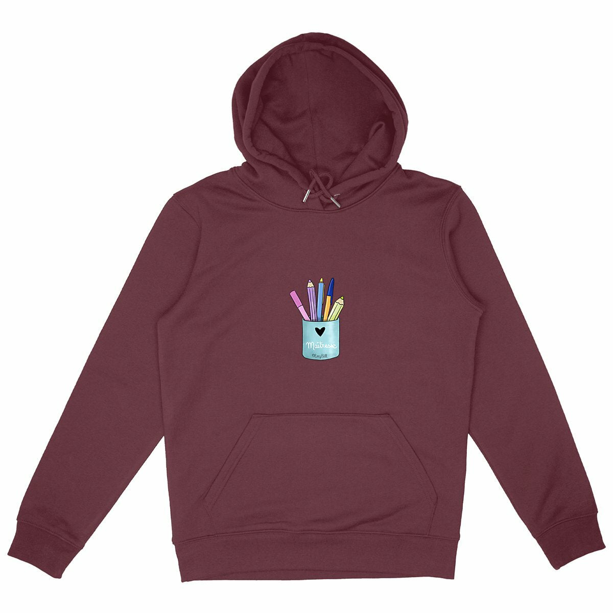 Sweat Capuche UNISEXE pot de crayons
