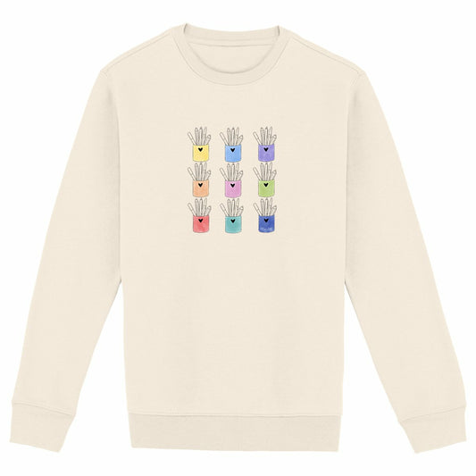 Sweat UNISEXE pot de crayons Warhol