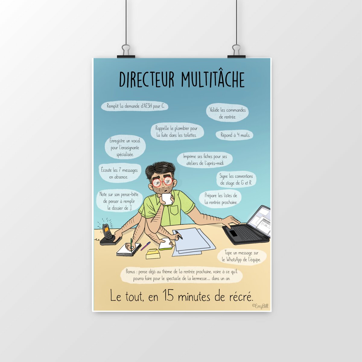 Affiche directeur