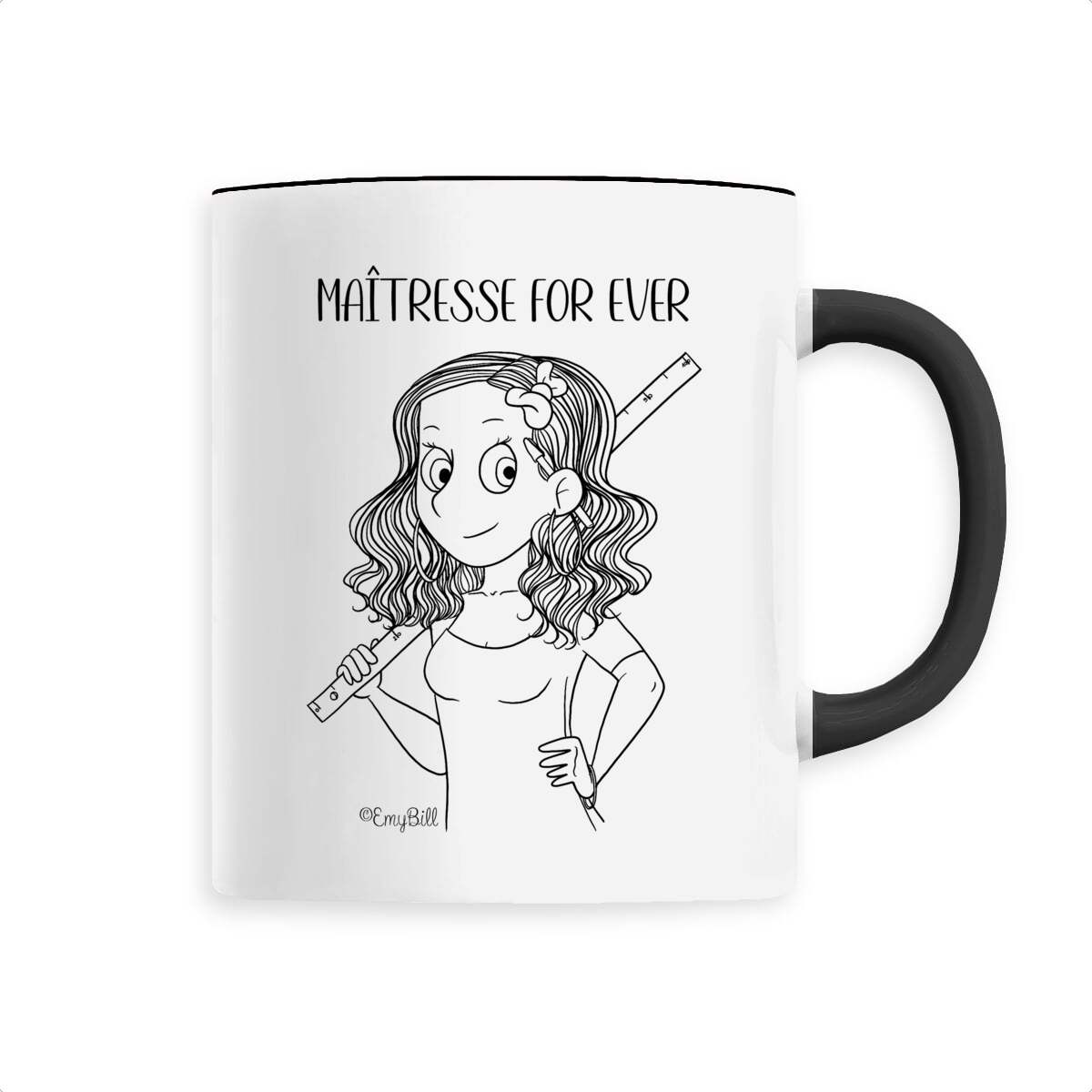 Mug "Maîtresse for ever" (céramique)