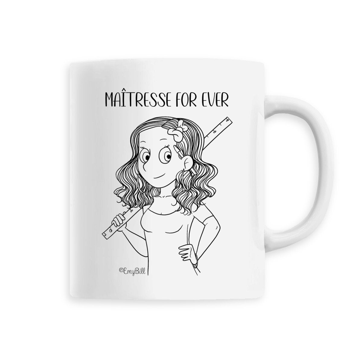 Mug "Maîtresse for ever" (céramique)